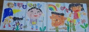 幼児の部　大賞　こうぬ保育所　きりん組（５歳児）