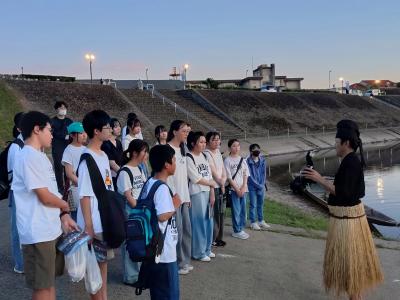 川の文化　三次の鵜飼体験