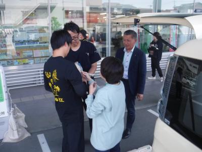 狂犬病予防集合注射会場サポートの様子2