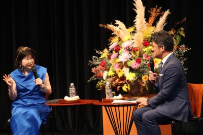 市長との対談
