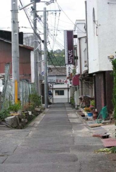 魚の棚小路整備前の写真