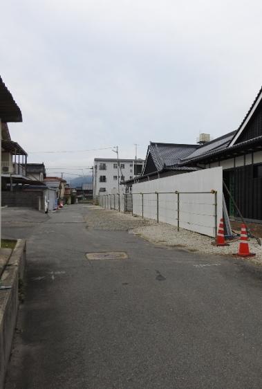 市道三次73号線整備前の写真