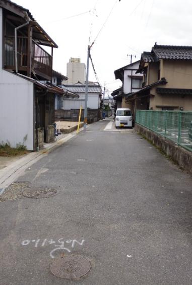 市道三次63号線整備前の写真