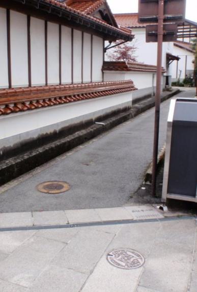 西江寺小路整備前の写真