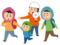 避難情報(ひなんじょうほう)の画像