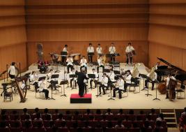 日彰館高等学校吹奏楽部の皆さんの画像